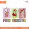 Merry Christmas Green Monster Png, Retro Christmas Friends Png, Preppy Christmas Movie Shirt Design, Merry And Bright Png