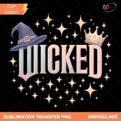 Wicked Movie 2Sided PNG, Defy Gravity Broomstick Magic Wand PNG