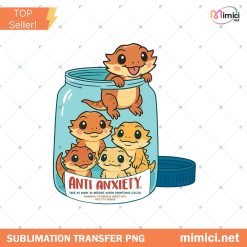 Bearded Dragon Anti Anxiety PNG