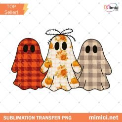 Cute Ghost Halloween PNG, Retro Ghost PNG