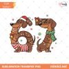 Dachshund Through The Snow Png, Merry Christmas Dachshund Dog, Retro Christmas png, Tis The Season png, Christmas png, Preppy Christmas Png