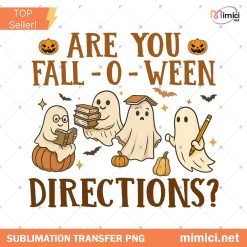 Fall-o-ween Ghost PNG, Funny Are You Fall-o-ween PNG