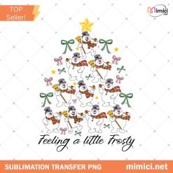 Feelin' a little frosty png sublimation design download, Merry Christmas png, Cute Snowman png, Toddler Christmas, Winter Vibes png, Xmas