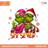 Green Six Seven Meme Christmas Png, Six Seven Christmas Png, 6 7 Christmas Shirt, Santa Says Six Seven Png, 6 7 Meme Viral Png, 6 7 Xmas Png