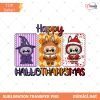 Happy Hallothanksmas Labubu Png, Halloween Png, Thanksgiving Png, Christmas Png, Hallothanksmas Png, Christmas Characters Png