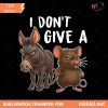 I don't give a rats ass Sarcasm Funny PNG, Funny donkey PNG