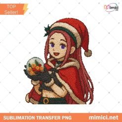 Latch Hook Kpop Huntrix Christmas PNG, Huntrix Png, Huntrix Christmas Design