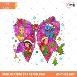 Merry Christmas Kpop Girls Band Bow Png, Kpop Idol Group Png, Girls Movie Kpop Png, Retro Huntrix Christmas Png