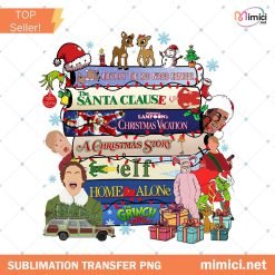 Merry Christmas PNG - Film Collage Tapes VHS 90s Classic Movie Lover Sublimation (Digital Download)