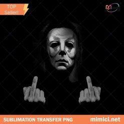Michael Myers Middle Finger PNG, Michael Myers Horror Movie PNG