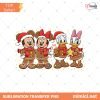 Mouse and Friends Christmas Gingerbread Png, Family Christmas Png, Very Merry Christmas Party Png, Kids Christmas Png, Christmas Trip Png