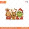 Retro Grinch Christmas Png, Santa Claus Design, Whimsical Holiday Grinchmas Friends