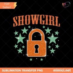 Showgirl Era Png Gift Gor Her, Orange Show Girl Png For Concert