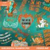 Showgirl For Fan Tumbler Wrap Png, Orange Show Girl 20 oz Tumbler Png Design For Concert, Country Music Fan Gift