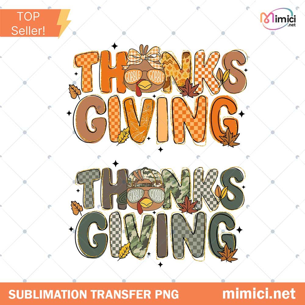 Turkey Thanksgiving PNG Design, Thanksgiving Png1
