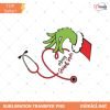 Nurse Stethoscope Png, Christmas Nurse Png, Nursing Christmas Nurse Png, Nurse Holidays Gift