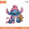 Stitch Christmas PNG, Stitch Lilo Cartoon PNG