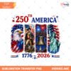 America 250 Years PNG 1776 2026 USA Anniversary PNG Founding Preview