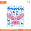 America Eagle PNG, America 1776 PNG, Preppy Patriotic Eagle PNG, 4th Of July Eagle Design, Patriotic Sublimation Graphic preview