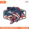 Patriotic Camo Bass Fishing PNG Usa 250 Years 4th Of July P… Preview