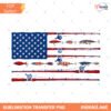 Patriotic Fishing PNG American Flag Fisherman PNG 4Th Of Jul Preview