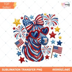 Patriotic Horse PNG American Flag Horse PNG USA Horse Sublim Preview