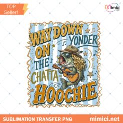 Striped Chattahoochee Fish PNG Bass Guitar Cartoon PNG Retro Preview