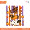 Cute Dachshund Halloween Sublimation PNG Fall Dog Witch Ghos Preview
