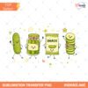 Funny Pickle Doodle PNG Happy Smiling Pickle Characters Desi Preview