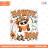 Howdy Boo Halloween Tis The Season PNG Spooky Western Ghost Preview