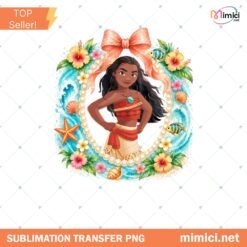 Ocean Princess PNG Tropical Adventure Cartoon Design Princes Preview
